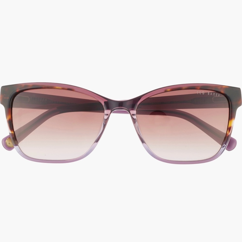 Ted Baker Two-Toned Purple Sunglasses - Picture 3 of 9